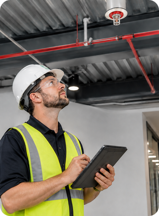 Fire protection inspector